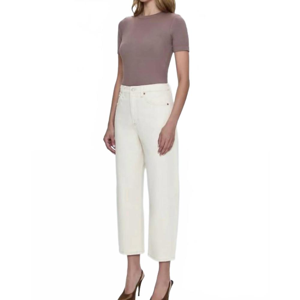 Pistola High Rise Women Jeans in Cream - Picture 3 of 4